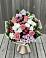 Букет цветов из: Альстромерии, Гвоздики, Розы и Хризантемы в Гостилицы