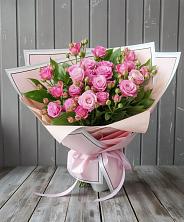 Букет Розовый кустик в Гостилицы