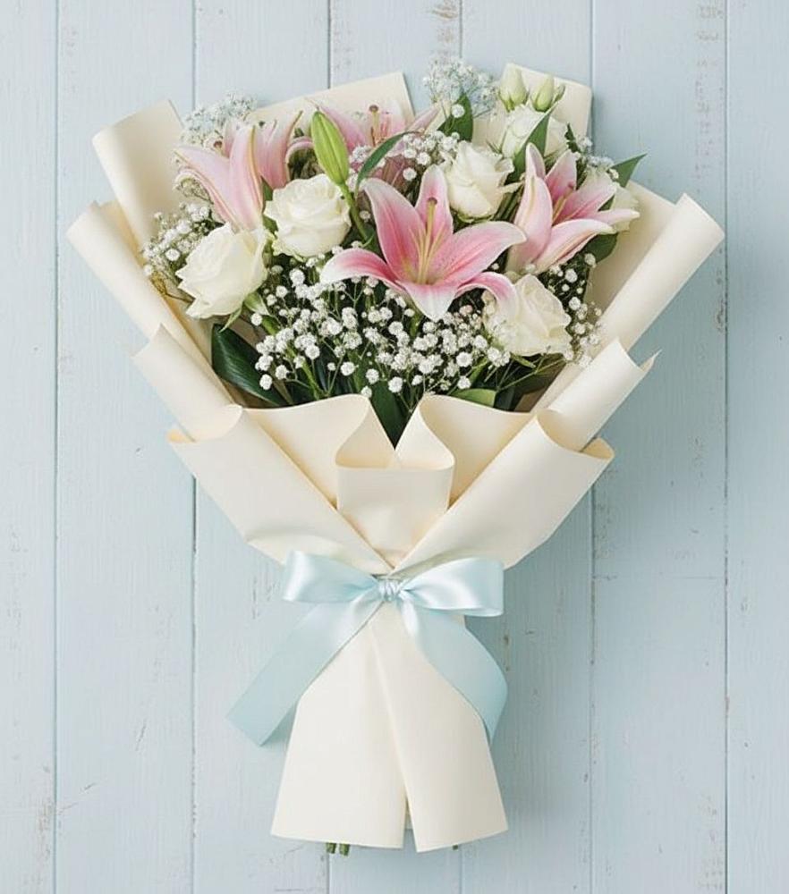 Букет цветов из: Лилии в Гостилицы