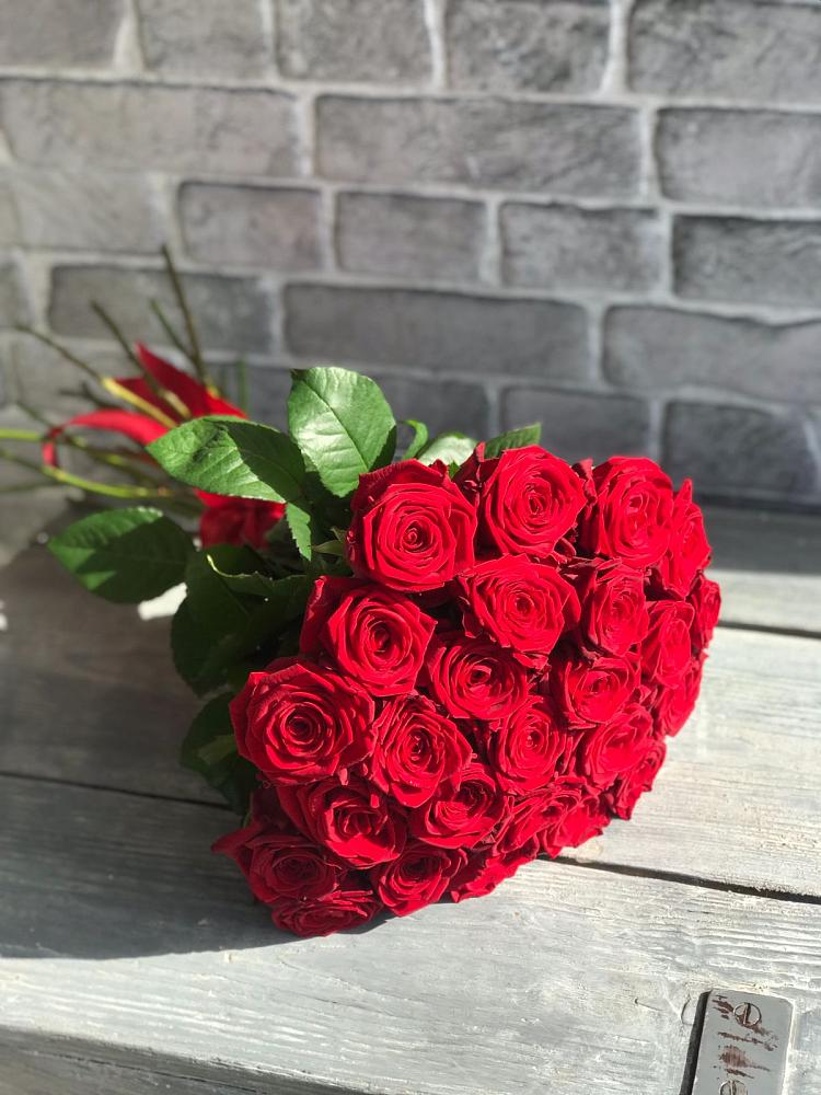 Букет Красные розы Фридом в Гостилицы