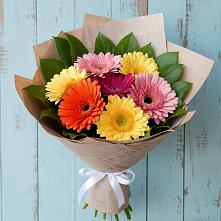 Букет цветов из:  Герберы #REPLACE_PRED# Гостилицы