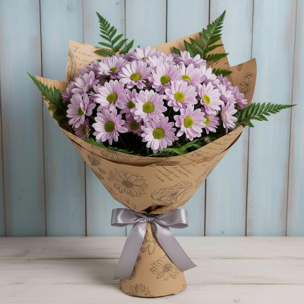 Букет цветов из: Хризантемы в Гостилицы