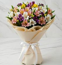 Букет цветов из:  Альстромерии в Гостилицы