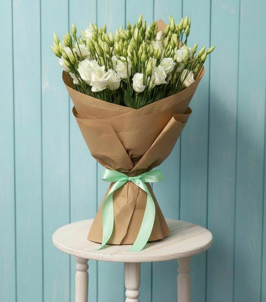 Букет цветов из: Лизиантусы в Гостилицы