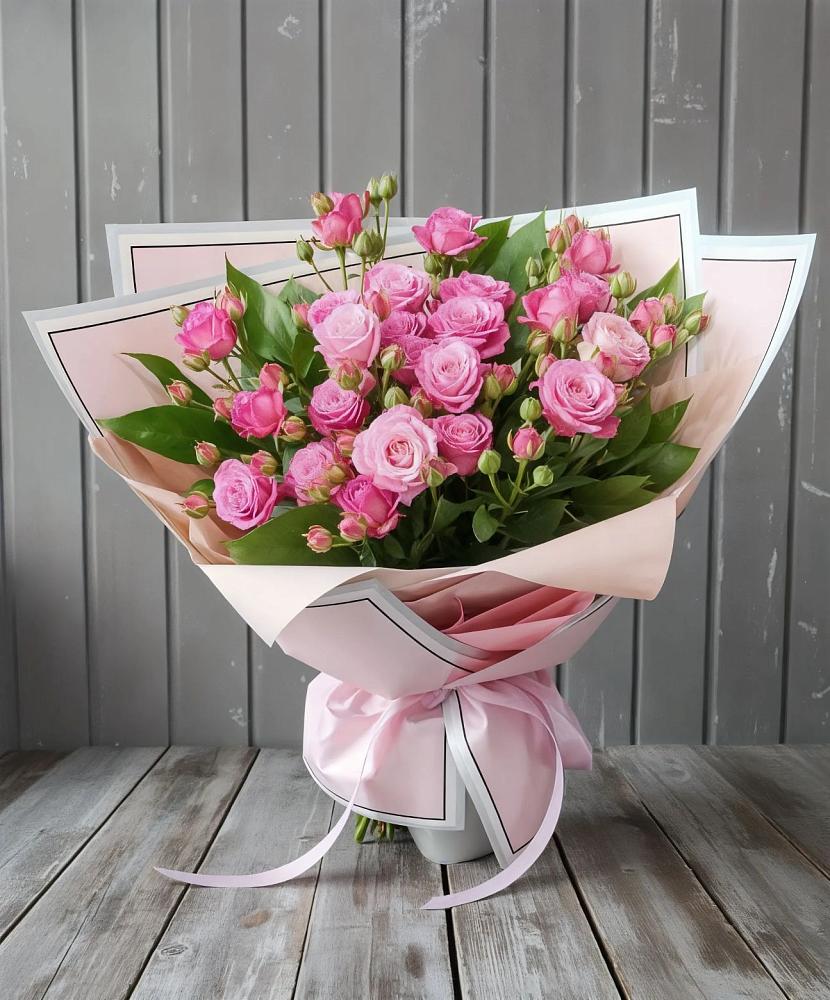 Букет Розовый кустик в Гостилицы