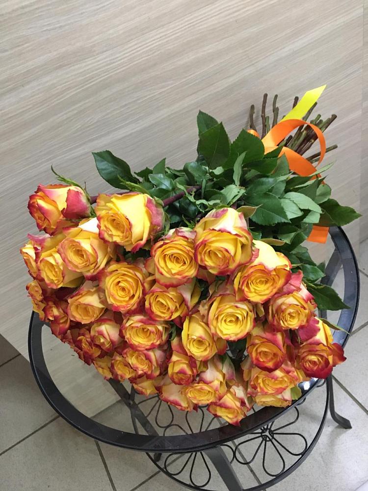 Букет Желтые розы в Гостилицы