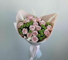 Букет цветов из:  Розы и Хризантемы в Гостилицы