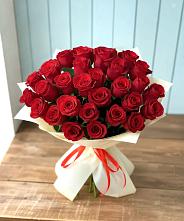 Букет 29 Красных роз в Гостилицы