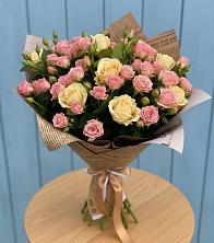 Букет цветов из:  Розы в Гостилицы