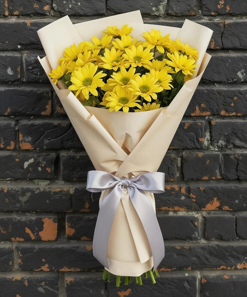 Букет цветов из: Хризантемы в Гостилицы