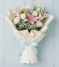 Букет цветов из:  Лилии в Гостилицы