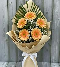 Букет цветов из:  Герберы #REPLACE_PRED# Гостилицы