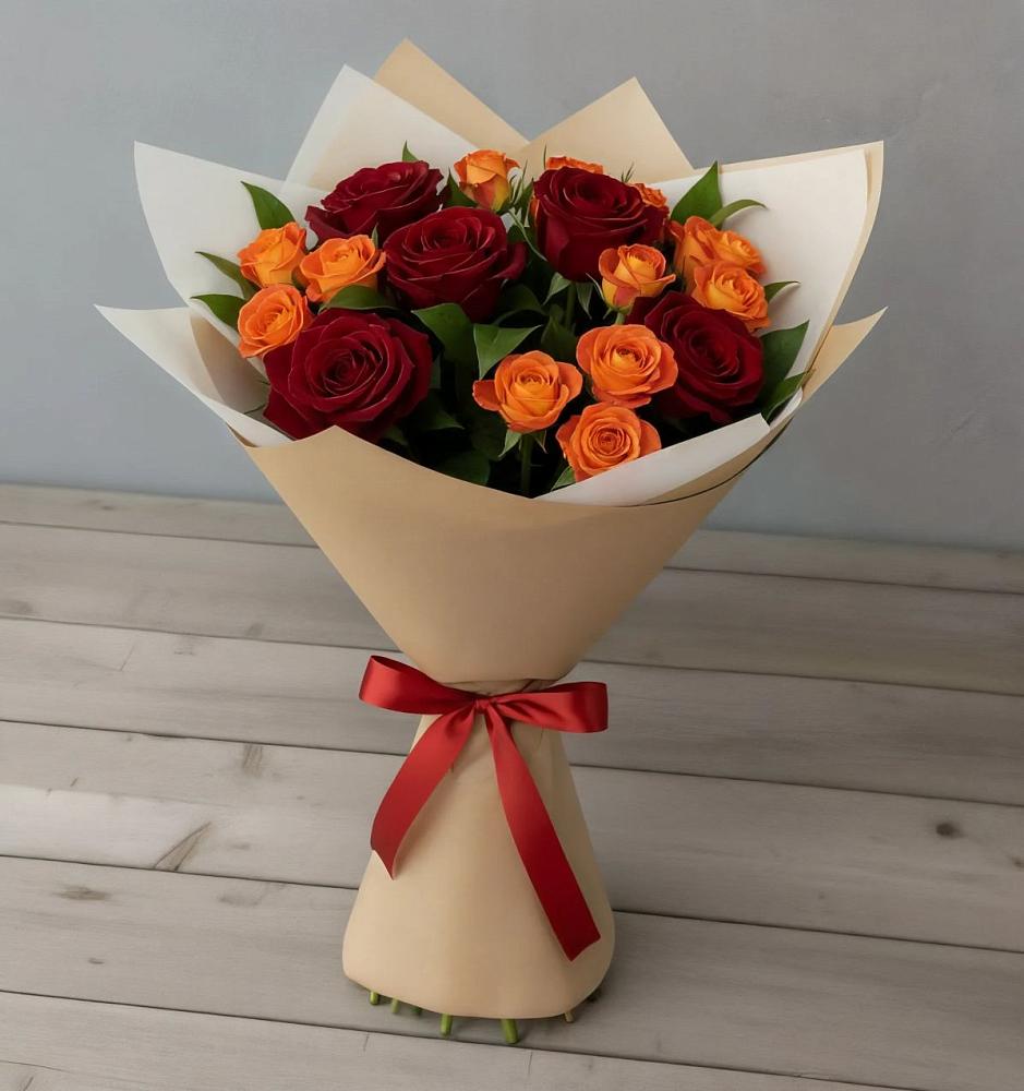 Букет Любовь и восторг в Гостилицы